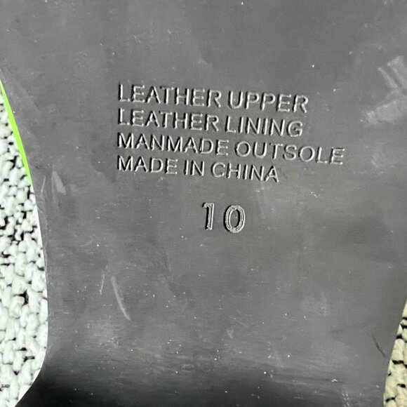 Intentionally Blank Green Slide Sandals - Picture 7 of 11